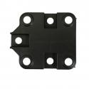 SUPPORT-PLAQUE GARDE-BOUE AVANT ORIGINE PIAGGIO GILERA 50 SMT RACING 2011-2016, RCR 2011- -866931-