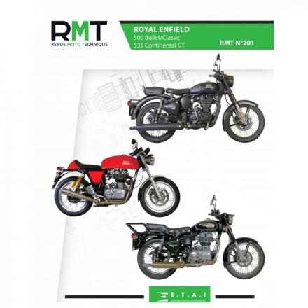 Revue Moto Technique RMT 201 ROYAL ENFIELD 500 B/C & 535 CONTINENTAL GT