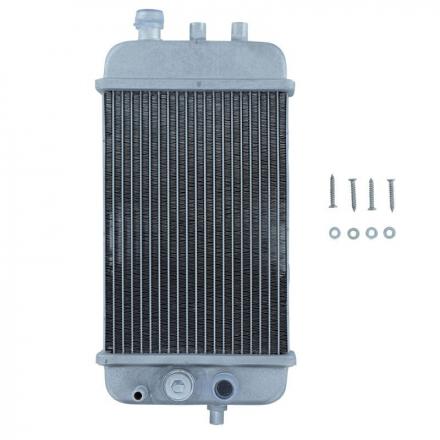 RADIATEUR 50 A BOITE ADAPTABLE DERBI 50 SENDA (AVEC EMPLACEMENT SONDE DE TEMPERATURE)-GILERA 50 SMT, RCR -P2R-