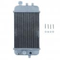 RADIATEUR 50 A BOITE ADAPTABLE DERBI 50 SENDA (AVEC EMPLACEMENT SONDE DE TEMPERATURE)-GILERA 50 SMT, RCR -P2R-