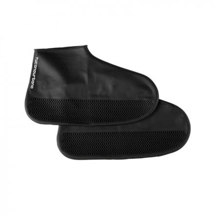 165643 COUVRE CHAUSSURES TUCANO FOOTERINE EN SILICONE IMPERMEABLE NOIR TAILLE M POUR CHAUSSURES 36 A 41 (SEMELLE ANTI-GLISSE) 