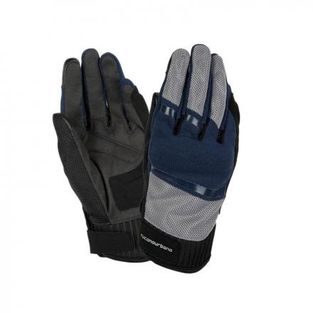 165476 GANTS PRINTEMPS-ETE TUCANO HOMME PENNA BLEU-ARGENT T10 (L) (HOMOLOGUE EN 13594:2015-CE) (COMPATIBLE ECRAN TACTILE) 2 Gé