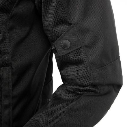 165557 VESTE PRINTEMPS-ETE HOMME TUCANO NETWORK 2G MESH NOIR-JAUNE FLUO AVEC PROTECTIONS EPAULES + COUDES TAILLE 52 (3XL) (HOM