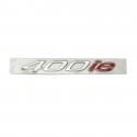 "DECO-LOGO ""400 IE"" ARGENT ORIGINE PIAGGIO MP3 400 2007- -653295-"