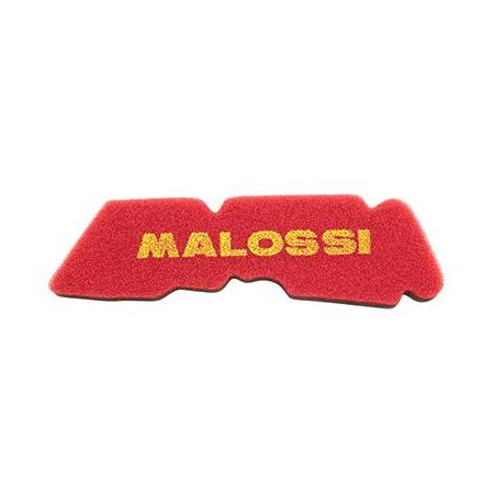 149950 MOUSSE FILTRE A AIR SCOOT MALOSSI DOUBLE RED SPONGE POUR PIAGGIO 50 ZIP 2T 2000-, NRG 2001-, TYPHOON 2001-, LIBERTY, FLY,