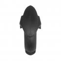 GARDE BOUE SCOOT AV ADAPTABLE PEUGEOT 50 LUDIX 10 POUCES NOIR MAT