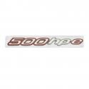 "DECO-LOGO ""500HPE"" ORIGINE PIAGGIO 500 MP3 MAXI SPORT 2018- -2H002531-"