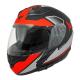 161197 CASQUE INTEGRAL ADX XR3 FEELING NOIR-ARGENT-ROUGE MAT XL (DOUBLE ECRANS) 2 Général | Fp-moto.com garage moto albi at