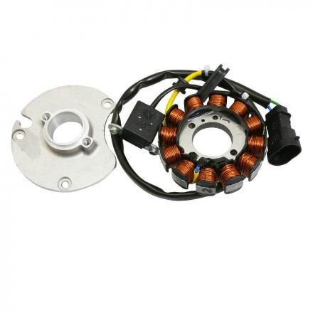 151725 STATOR ALLUMAGE ORIGINE PIAGGIO GILERA 50 SMT, RCR 2018--APRILIA 50 RS4, SX, RX 2018- -1A008838- 2 Général | Fp-moto