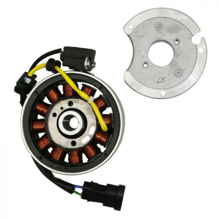151723 ALLUMAGE COMPLET ORIGINE PIAGGIO GILERA SMT 50 2018--APRILIA 50 SX, RX 2018- (ROTOR + STATOR) -1A008984- 2 Général |