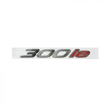 90659 "DECO-LOGO ""300 IE"" ORIGINE PIAGGIO 300 MP3 2010- GRIS CLAIR -672214-" 2 Général | Fp-moto.com garage moto albi ate