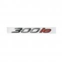"DECO-LOGO ""300 IE"" ORIGINE PIAGGIO 300 MP3 2010- GRIS CLAIR -672214-"