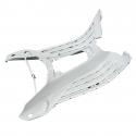 MARCHE PIEDS-PLANCHER ORIGINE PIAGGIO 50-125 PRIMAVERA 2013-, SPRINT 2014- BLANC 544 -67361200BR-