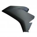 CARENAGE-FLANC LATERAL GAUCHE ORIGINE PIAGGIO APRILIA 50-125 RS4 2011- NOIR MAT DIABLO -B04346700XN6-