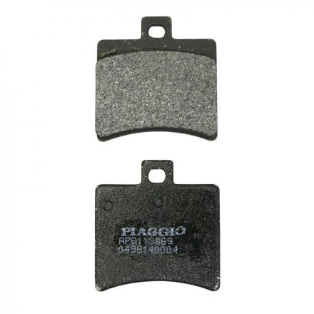 71329 PLAQUETTES DE FREIN ARRIERE ORIGINE PIAGGIO APRILIA 125-250 ATLANTIC, SPORT-CITY, SCARABEO, 125 LEONARDO, SPORT CITY-STREE