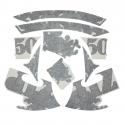 "KIT DECO SERIE ""CAMOUFLAGE"" ORIGINE PIAGGIO 50 ZIP 2006-2017 -675153-"