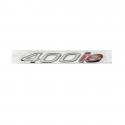 "DECO-LOGO ""400 IE"" ORIGINE PIAGGIO 400 MP3 2008-2010 GRIS FONCE -672215-"