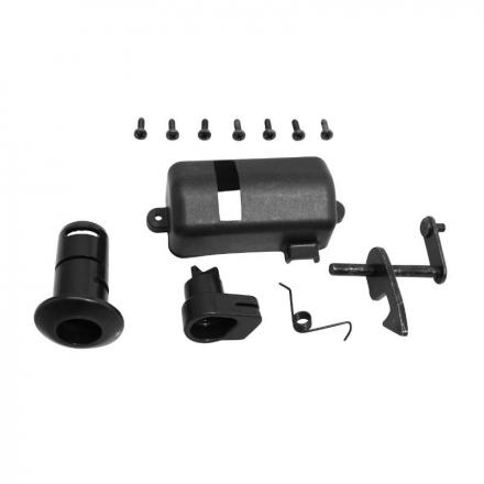 79526 KIT MECANISME SERRURE DE SELLE ORIGINE PIAGGIO 50-125 VESPA LX 2000- -497457- 2 Général | Fp-moto.com garage moto albi
