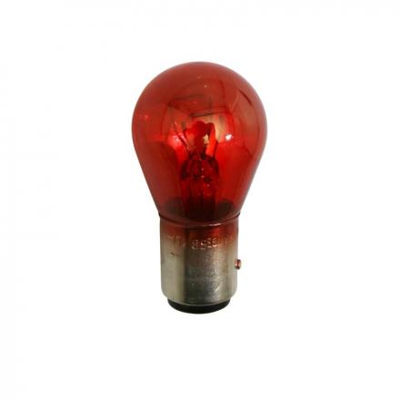 67897 AMPOULE-LAMPE (12V 25,5W) ROUGE ORIGINE PIAGGIO 50-125 FLY, 125-250 CARNABY, PORTER -640753- 2 Général | Fp-moto.com 