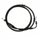 CABLE-TRANSMISSION COMMANDE DE GAZ (FERMETURE) ORIGINE PIAGGIO 125 FLY 2007-2011, TYPHOON 4T 2010--APRILIA 125 SR 4T 2010-, SPOR