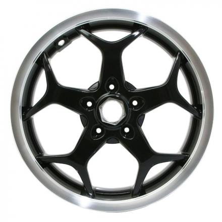 78241 "ROUE AVANT (3.00X13"") ORIGINE PIAGGIO 300-500 MP3 2014- VERSION SPORT NOIR -2B000901-" 2 Général | Fp-moto.com gara