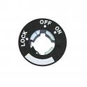 CORPS DE SERRURE ORIGINE PIAGGIO 50 TYPHOON 1998-2009, NRG 1998-2004, ZIP 1995-1999125 PX-GILERA 50 STALKER -2977775-