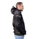 161230 VESTE-BLOUSON ADX RSX NOIR-GRIS L AVEC CAPUCHE AMOVIBLE (AVEC PROTECTIONS-SANS PLAQUE DORSALE) (HOMOLOGUE NF EN 17092-