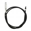 CABLE-TRANSMISSION FREIN PARKING (DU BLOC A L ETRIER) ORIGINE PIAGGIO 125-250-300 MP3 -648446-