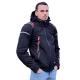 161234 VESTE-BLOUSON ADX RSX NOIR-ROUGE M AVEC CAPUCHE AMOVIBLE (AVEC PROTECTIONS-SANS PLAQUE DORSALE) (HOMOLOGUE NF EN 1709