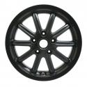 "ROUE AVANT 3.00 X 12"" GAUCHE OU DROITE NOIR ORIGINE PIAGGIO 300-500 MP3 2010-, 400 MP3 2008--GILERA 500 FUOCO 2007- -649372-"