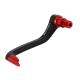 171002 PROTECTION DE LEVIER FREIN MAXISCOOTER RECKLESS ALU POUR YAMAHA 530 TMAX 2017-2019 NOIR-ROUGE DROIT (VENDU A L'UNITE) 2 G
