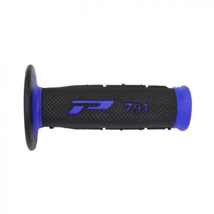 170771 REVETEMENT POIGNEE PROGRIP OFF ROAD 791 DOUBLE DENSITE BASE BLEU-NOIR 115mm (PAIRE) (CROSS-MX) 2 Général | Fp-moto.co