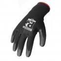 GANTS ATELIER POLYURETHANE NOIR HOMOLOGUE CE - TAILLE 8 (PAIRE)