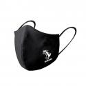 MASQUE SANITAIRE COVID VOCA ADULTE TISSU NOIR TAILLE UNIQUE (VENDU A L'UNITE)
