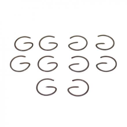 169710 CLIPS DE PISTON DIAM 13 (FORME EN G) POUR MBK-MOTOBECANE 51, 88 (VENDU PAR 10) -SELECTION P2R- 2 Général P2R | Fp-mo