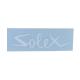 175339 AUTOCOLLANT-STICKER CYCLO SOLEX POUR CADRE TRANSFERT BLANC (VENDU A L'UNITE) 2 Général | Fp-moto.com garage moto albi