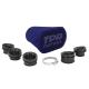 175208 FILTRE A AIR TOP PERF TPR FACTORY BIG MOUSSE BLEU DIAM 28-32-36-39-43mm FIXATION DROITE (LIVRE AVEC ADAPTATEURS) 2 Généra