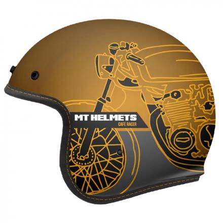 175315 CASQUE JET MT LE MANS 2 SV CAFE RACER OR MAT XL 2 Général | Fp-moto.com garage moto albi atelier reparation