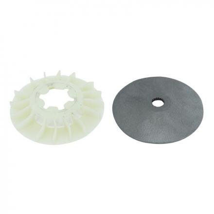 175940 JOUE FIXE SCOOT POLINI POUR MBK 50 BOOSTER, NITRO-YAMAHA 50 BWS, AEROX-APRILIA 50 SR-MALAGUTI 50 F12 (244.012) 2 Général 