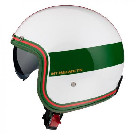 172310 CASQUE JET MT LE MANS 2 SV TANT BLANC-ROUGE-VERT BRILLANT XL 2 Général | Fp-moto.com garage moto albi atelier reparat