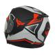 161196 CASQUE INTEGRAL ADX XR3 FEELING NOIR-ARGENT-ROUGE MAT L (DOUBLE ECRANS) 2 Général | Fp-moto.com garage moto albi ate