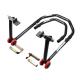 168781 LEVE-BEQUILLE MOTO STAND VOCA ARRIERE + AVANT UNIVERSEL ACIER NOIR (LONG 67mm - LARG 40 ou 53mm - HAUT 34mm) 2 Général 