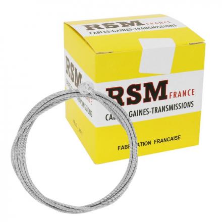 168597 CABLE D'EMBRAYAGE MOTO 8x9 DIAM 2.0mm (20-10) Lg 1,80M (BOITE DE 10) 2 Général | Fp-moto.com garage moto albi atel