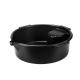 168308 BAC MULTI-USAGES PRESSOL EN POLYETHYLENE GRADUE AVEC POIGNEES NOIR 6L (VENDU A L'UNITE) 2 Général | Fp-moto.com gara