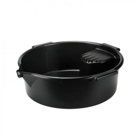 168308 BAC MULTI-USAGES PRESSOL EN POLYETHYLENE GRADUE AVEC POIGNEES NOIR 6L (VENDU A L'UNITE) 2 Général | Fp-moto.com gara
