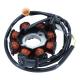 168478 STATOR ALLUMAGE ADAPTABLE MOTEUR PEUGEOT 50-100 2T (8 PÔLES 140W) (R.O 740929) -SELECTION P2R- 2 Général P2R | Fp-m