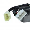 REGULATEUR DE TENSION MAXISCOOTER ADAPTABLE SYM 250 GTS JOYMAX E3 2006-2008, 300 GTS JOYMAX EVO E3 2009-2011 (12V - TRIPHASE) 