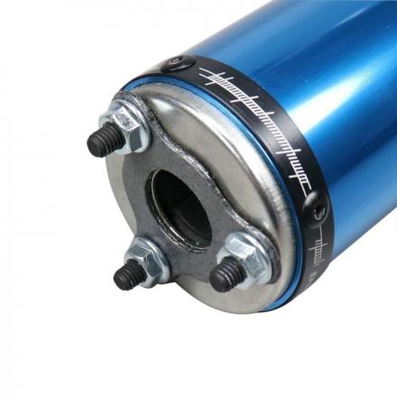 168793 SILENCIEUX 50 A BOITE VOCA NEW EVO RD30300 BLEU POUR ROOKIE, CHROMED, SCR, MK, BARIKIT 2 Général | Fp-moto.com garage