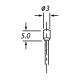 168727 CABLE DE GAZ CYCLO VELOX G.4 POUR MBK-CIAO BOULE 3x4mm DIAM 12-10 Lg 2,00M (12 FILS) (BOITE DE 25) 2 Général | Fp