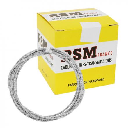 168598 CABLE DE FREIN CYCLO 6x8,5 DIAM 2.00mm Lg 1M80 (BOITE DE 10) 2 Général | Fp-moto.com garage moto albi atelier repa